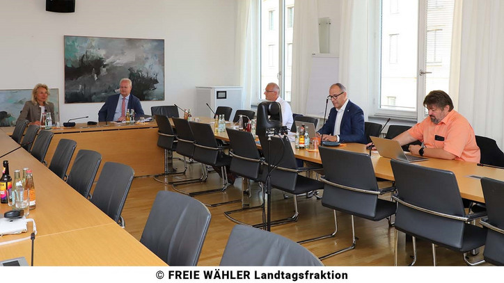 Gespräch mit Mitgliedern der Fraktion der Freien Wähler Bayern
